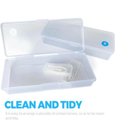 2 Pack Contact Lens Organizer Case | Portable 30-Day Storage for All Brands + Remover & Tweezer - Buy Online on GoSupps.com