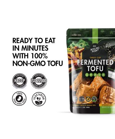 Boiling Point 3 Cups Fermented Tofu Contains 7pcs Non-GMO Steamed Tofu Vegan-Friendly  Soup and Seasoning Base  Ready to Eat Entre within Minutes  pairs deliciously with Hot Pot  500g/1.1lb - Buy Online on GoSupps.com