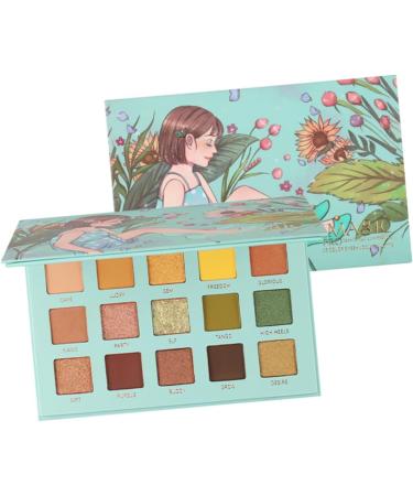 Healeved 2 Pcs Palette Compact Glitter Eye Eye Shadow Green 1 count (Pack of 1) Greenx2pcs - Buy Online on GoSupps.com