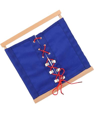 Fidget Blanket for Dementia Adult Shoe Laces Buckle Dress Learning Board Elderly Senior Basic Skills Develop Sensory Activity Board - Buy Online on GoSupps.com