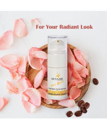 Certified Vegan Organic Anti-Aging Eyes & Lip Cream | Reduces Dark Circles, Puffiness & Bags | Hydrating Daily Treatment - Buy Online on GoSupps.com