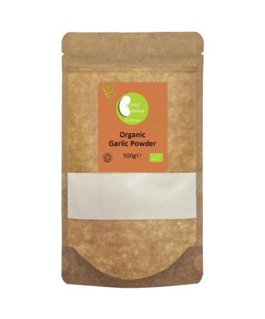 Organic Garlic Powder - Certified Organic - by Busy Beans Organic (500g)