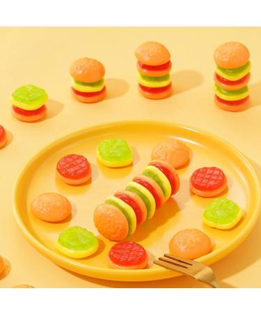 Party Burger Minis Candy - 30 x Individually Packed Multilayered Mini Burgers - Buy Online on GoSupps.com