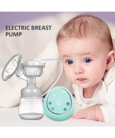YABTF Rechargeable Breast Pump | 3 Modes & 9 Steps | Compact Silicone Electric Milk Pump for On-the-Go & Home Use | Includes Pacifier | Eco-Friendly Green - Buy Online on GoSupps.com