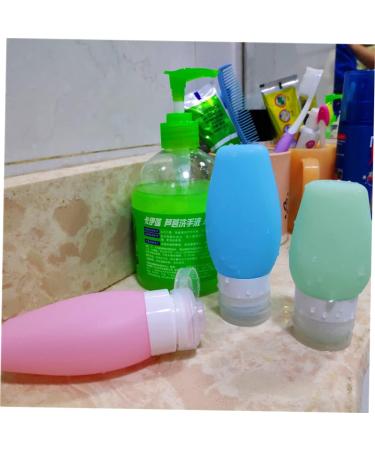 Beavorty Set Refillable Tube foaming soap dispenser green suit Shampoo Tubes lotion container shampoo container silicone containers Silicone Tubes Disposable bottle travel Size 2 Picture 1 - Buy Online on GoSupps.com
