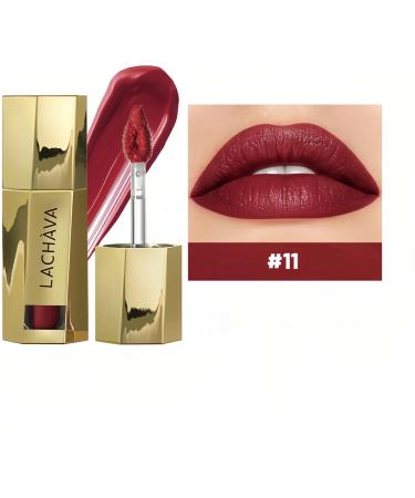 2 Pack Semi-Matte Liquid Lipstick Tinted Red Lip Gloss Moisturizing Lip Plumping Nude Color Lipstick for Women Girls Lightweight Finish Non-Sticky Long Lasting - Buy Online on GoSupps.com