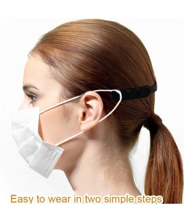 Ulalaza 5-Part Ear Protection Hooks with Adjustable Strap - Anti-Noise Face Buckles K02 - Mix Color - Buy Online on GoSupps.com