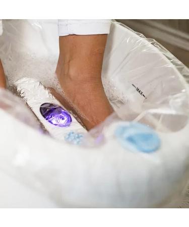 100 Pcs Disposable Foot Tub Liner Portable Bath Basin Bags Plastic Foot Bath Basin Pedicure Liners Thin Large Sanitary and Odorless Plastic Liners bags for Foot Soak Bath Pedicure Spa Hotel Home Use - Buy Online on GoSupps.com