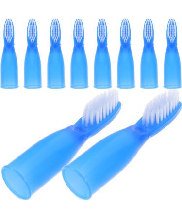 Tovinanna manual toothbrush 10 pieces of prison toothbrush made of plastic safety toothbrushes made of plastic large brush head with a soft handle for tooth cleaning