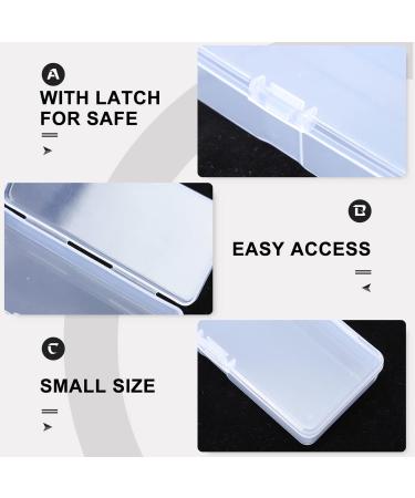 Topbathy 10-Pack Disposable Razor Blade Cases - Transparent Organizers for Hairdressing & Safe Disposal - Buy Online on GoSupps.com