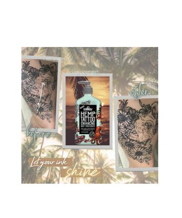 MalibuHemp Tan Body Moisturizing Lotion for Tattoo Enhancement 2 Pack 18 Fluid Ounces  - Buy Online on GoSupps.com