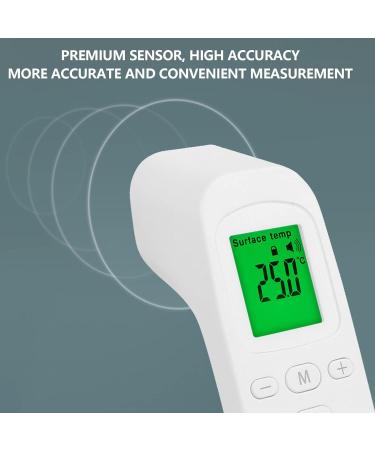 Buy Forehead Digital Thermometer for Adults & Babies | Non-Infrared Accurate Readings High-Temperature Alarm & Memory Recall - Buy Online on GoSupps.com