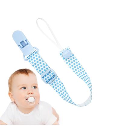 Anulely Pacifier Clip & Holder | Universal Baby Pacifier Leash for Boys & Girls - Ideal Bite Strap Solution - Buy Online on GoSupps.com