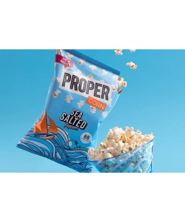 Propercorn Lightly Sea Salted Popcorn 70g - Buy Online on GoSupps.com