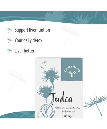 Tudca (Tauroursodeoxycholic Acid) 1000mg - Premium Liver Support Supplement - 120 Capsules (2 Pack) - High Absorption Quality - Buy Online on GoSupps.com