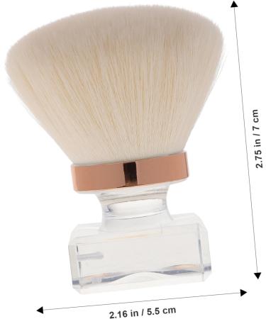VINTORKY face Mushroom head Miss blush brush Makeup Tools plastic powder brush artificial fiber paint Foundation Brush manicure white highlighter makeup brush round head makeup powder - Buy Online on GoSupps.com