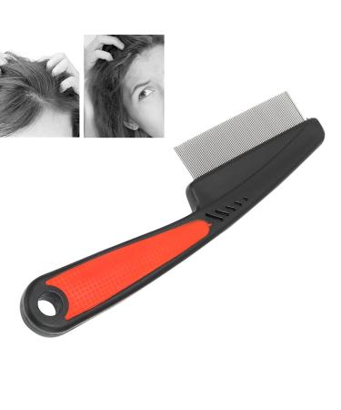 Stainless Steel Needle Lice Comb - Professional Fine Tooth Long Handle for Effective Head Lice Removal | International Shipping Available - Buy Online on GoSupps.com