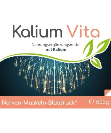 Buy Cellavita Potassium Vita Capsules & Powder | Pure Potassium Citrate for Nerve Muscle & Blood Pressure Support | 500g Pack - International Shipping Available - Buy Online on GoSupps.com