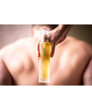 Voya Serenergise Muscle Relaxing Body Oil - Ginger & Sweet Orange | Organic Relaxing Oil 100ml for Stress Relief - Buy Online on GoSupps.com