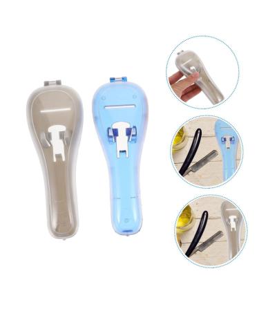 Doitool 2 Series Razor Storage Box | Men's Travel Set & Organizer | Electric Razor Cover | Blue Gray 16.5x6x3.5cm - Buy Online on GoSupps.com