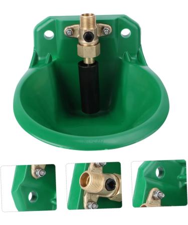 POPETPOP 1pc Sheep Drinking Bowl Automatic Drinking Trough Automatic Bird Waterer Goat Water Bowl Copper - Buy Online on GoSupps.com