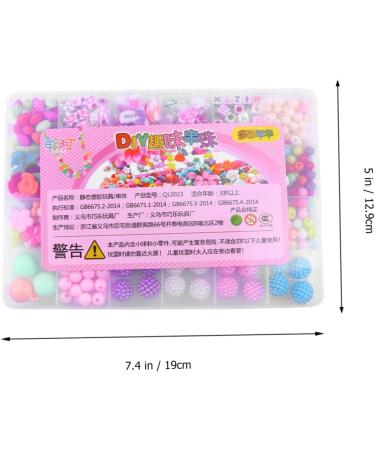 TOYANDONA Beads Toy Toys for Girl Toys Toys Beads Craft DIY Handmade Beads Cartoon Beads - Buy Online on GoSupps.com