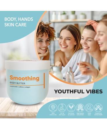 Beurre Corporel Lissant 200 g - Cr me au beurre de Cacao - Hydratant Corps - Soin de la Peau - Soin Mains - Beaut - Ar me de Vanille - Smoothing Body Butter Cacao & Vanille - Buy Online on GoSupps.com