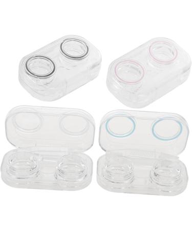 16-Piece Contact Lens Container Organizer | Travel Cases for Lenses & Glasses | Homsfou Portable Cosmetic Lens Box - Buy Online on GoSupps.com