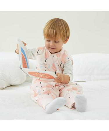 Duomiaomiao Winter Sleeping Bag with Legs 2.5 Tog - Baby Toddler Wearable Blanket for Unisex Girls Boys 95cm - Pink Forest Design - Buy Online on GoSupps.com