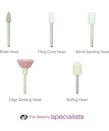 Rio Salon Electic Nail File with Foot Pedal Control for Professional Acrylic Gel & Natural Nails High Speed 30000 RPM Low Vibration Motor Aluminium Body Dual Direction LCD Display - Buy Online on GoSupps.com