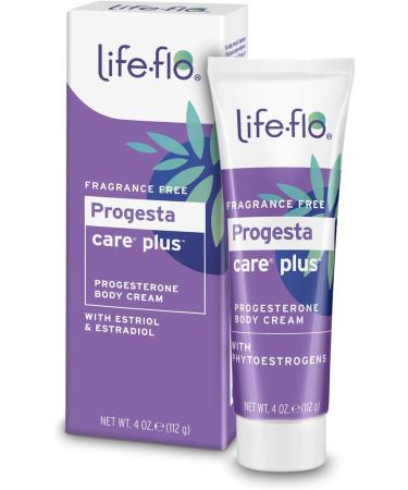 Life-Flo Progesta-Care Plus Progesterone Cream for Women with 20mg USP Progesterone & Phytoestrogens May Help Support a Woman s Healthy Balance at Midlife Fragrance Free Made Without Parabens 4oz