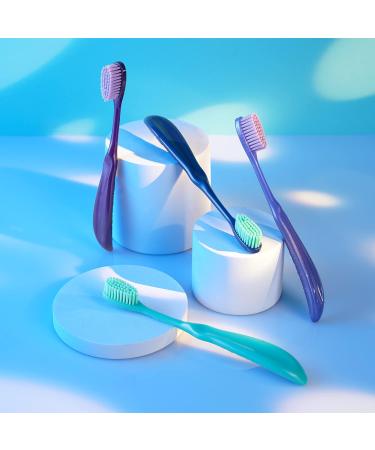 ROCS Toothbrush Elegance - Medium Firmness Comfortable Handle Colorful Design - International Shipping Available - Buy Online on GoSupps.com