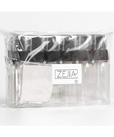 ZEJIA 12 Pack Mini Spray Bottles 1 oz | Fine Mist Travel Essential Oil & Perfume Sprayers | 30ml Black Bottles with Stickers & Droppers - Buy Online on GoSupps.com
