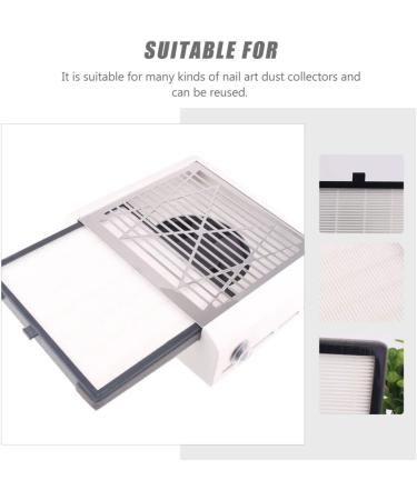POPETPOP 4 Pcs Nail Filter Handheld Vacuums Car Accessory Nail Vacuum Collector Durable Net Nail Salon Vacuum Desk Duster Accessories for Car Practical Plastic Dust Collector Vacuum Cleaner 18x17cmx4pcs As Shownx4pcs - Buy Online on GoSupps.com