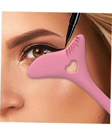 FOMIYES Reusable Lower Eye Hooded Stencil Tool Eyeshadow Shield for Lash Eyes Assistant Eyeliner Guard - Buy Online on GoSupps.com