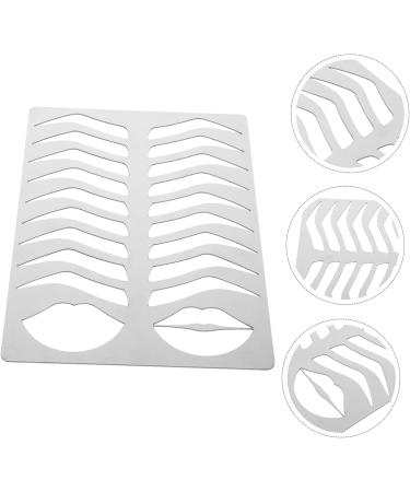 Beavorty Brow Mold Eyebrow Template Mold Eyebrow Makeup Stencil Eyebrow Draw Board Eyebrow Trimming - Buy Online on GoSupps.com