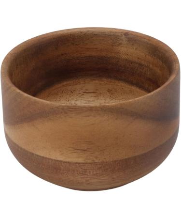 Fdit Men's Wooden Shaving Bowl | Compact Foam & Soap Mug | Exfoliating Razor Accessory for Smooth Shaves - Buy Online on GoSupps.com