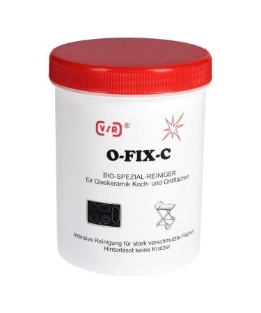 VSR 8000400610 O-Fix-C special cleaner for glass ceramic hobs grill surfaces and ceramic sinks 250 g can 250 g (1 pack) Single