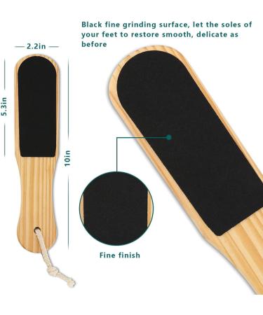 Premium Foot Rasp & Callus Remover - Best Foot Care Tool for Smooth Feet | Wet & Dry Use Durable Wood Design - Buy Online on GoSupps.com