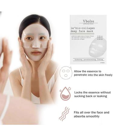 Le Vanity Bio Collagen Mask - Korean Hydrating Facial Mask | Overnight Glow | Shop Internationally - Buy Online on GoSupps.com