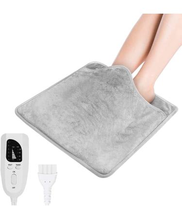 EBKCQ Electrical Foot Warmer - 6 Temperature Levels 4 Timing Functions Washable Heating Sock with Overheating Protection - Gray | International Shipping Available - Buy Online on GoSupps.com