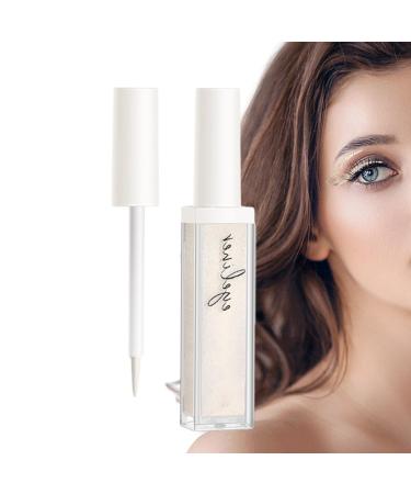 bellv Colorful Eyeliner - Shimmer Eyeshadow Waterproof Colored Pearl Eyeliner Quick Dry Colorful Eyeshadow Glitter Cosmetics for Women and Girls Makeup Bellv