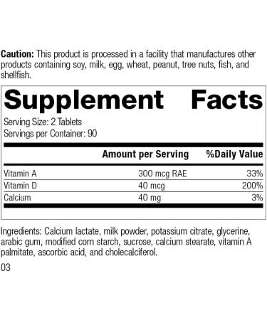 Standard Process Cataplex D - Whole Food Immune & Digestive Support - 180 Vegetarian Tablets - Buy Online on GoSupps.com