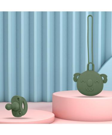 Intoximt Pacifier Wrap Holder | Safe Silicone Pacifier Cover Set for Babies | Essential Baby Accessories for Travel Shopping Picnic & Camping - Buy Online on GoSupps.com