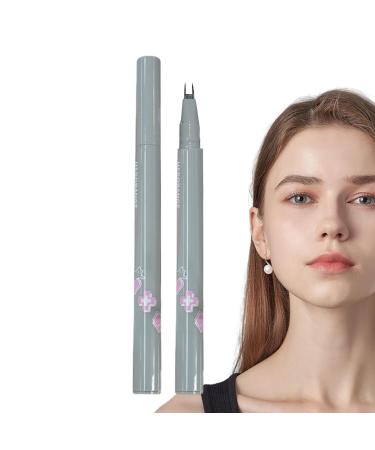 Rosixehird Liquid Eyeliner Ultra Thin Liquid Eyeliner for Eye Makeup Natural Eyeliner for Lower Lashes Multi-purpose Sweat Resistant Quick Dry Rosixehird