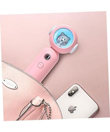 AUTSUPPL 1pc Spray Humidifier Nano Face Mist Spray Face Water Sprayer Nanometer Moisture Spray Atomizer Pink 13.60X5.50X4.90CM Pink - Buy Online on GoSupps.com