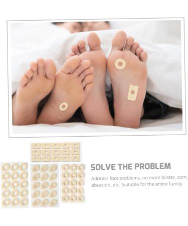 GLEAVI 4sheets Latex Corn Stickers Toe Corn Remover Cushions Pads Corn Shoes Sticker Silicone Gel Feet Corn Pad Toe Corn Cushions Foam Stickers Gel Corn Foot Patch Latex Sponge Emulsion - Buy Online on GoSupps.com