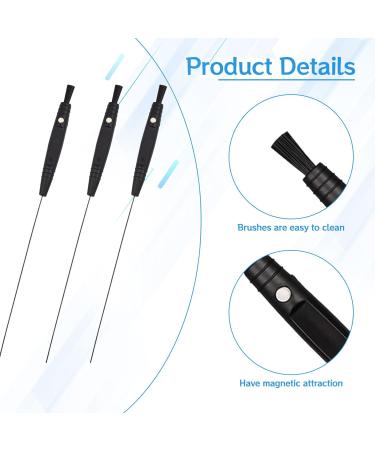 6PCS Hearing Aid Cleaning Wire Multifunctional Hearing Aid Cleaning Kits Nylon Hearing Aid Cleaner Essential for Sound Tubes and Comprehensive Black - Buy Online on GoSupps.com