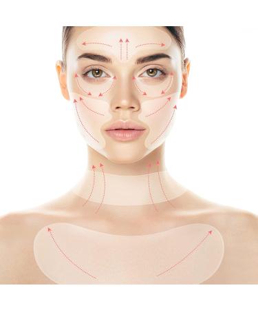 Xiwei 10pcs Anti-Wrinkle Face Patches - Reusable Smoothing Pads for Forehead Neck Chest Cheek & Lip Wrinkles | Overnight Prevention - Buy Online on GoSupps.com