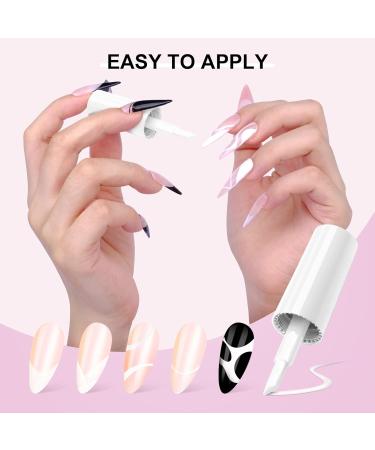 SAVILAND French Gel Nail Polish: 1PC 10ML White Gel Polish Easy French Smile Line in 5s French Tip Nail Tool French Nails U V LED Gel French Tip Nails Art Nail Supplies for Starters Professional Gift - Buy Online on GoSupps.com